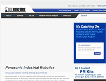 Tablet Screenshot of insrobotics.com